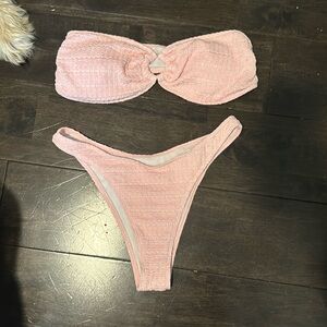 strapless bikini